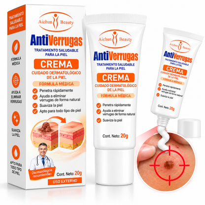 Crema Herbal para Verrugas 2X1