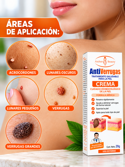 Crema Herbal para Verrugas 2X1