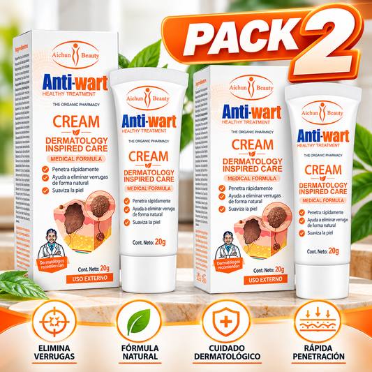 Crema Herbal para Verrugas 2X1