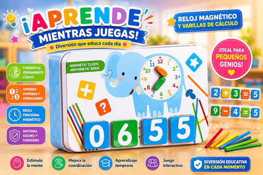 🥇 Caja Montessori Aprende y Cuenta