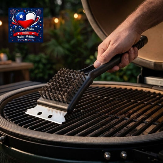 Limpiador de Parrilla Cerdas de Acero