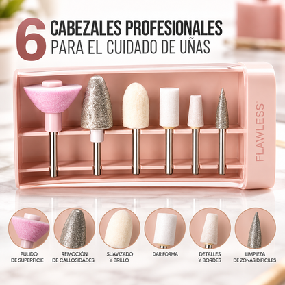 Pulidor de Uñas Recargable 3 en 1