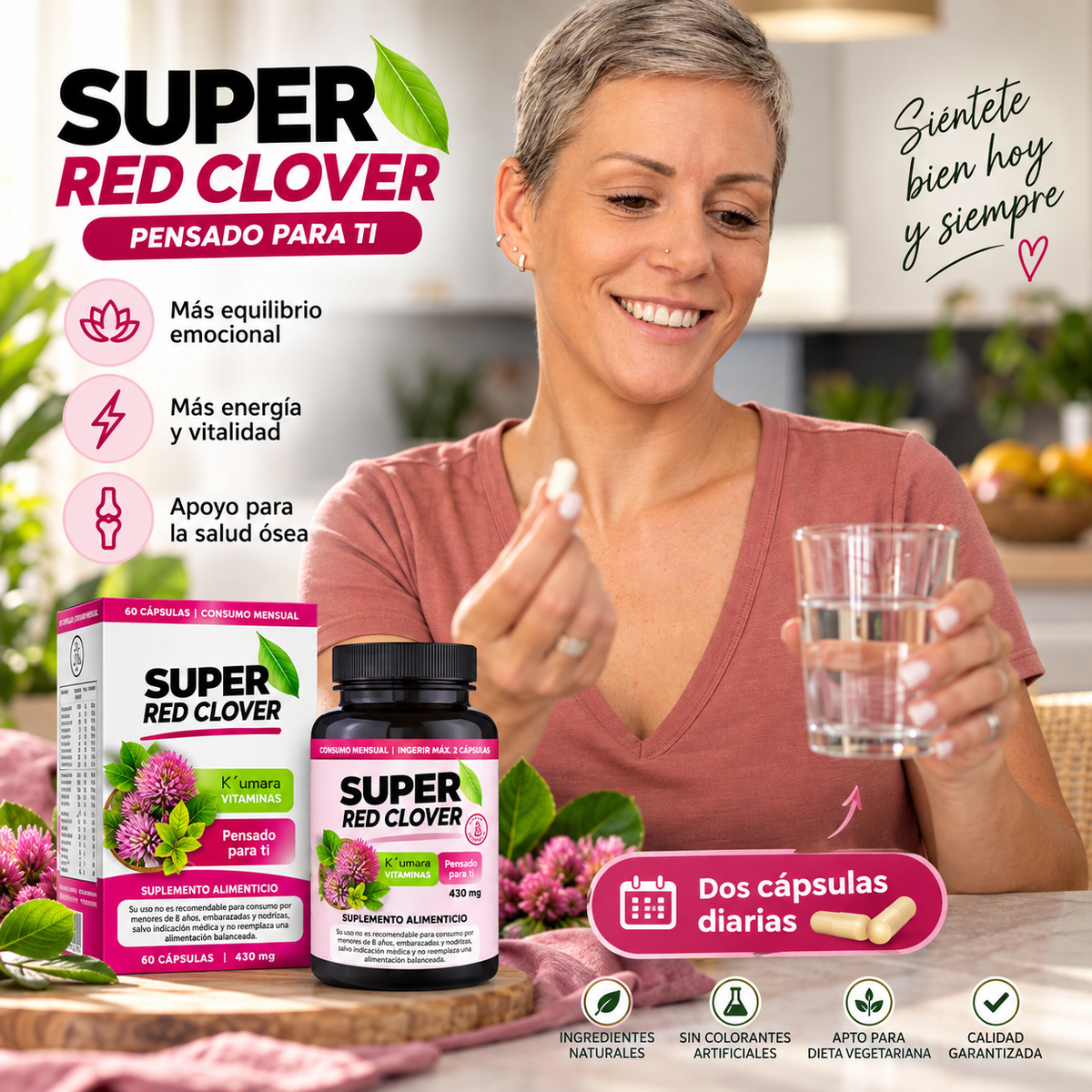 Super Red Clover   ¡Lleva 2 y pagas 1!