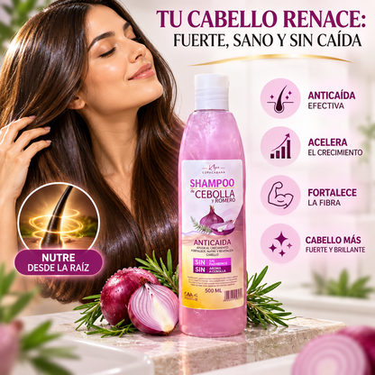 Shampoo De Cebolla Y Romero