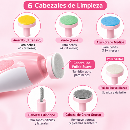 Limador de Uñas Para Bebe 6 en 1
