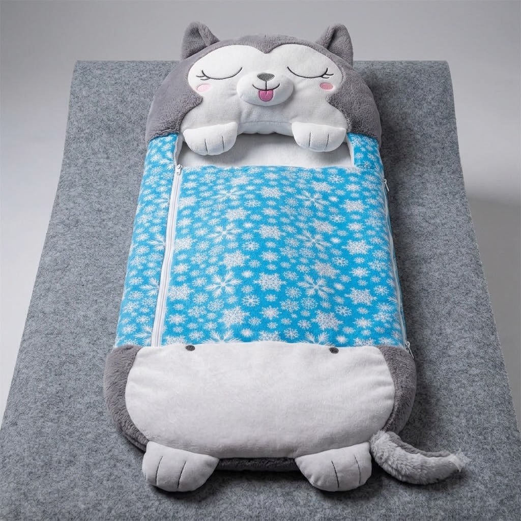Saco de Dormir 2 en 1 Diseño Lobo