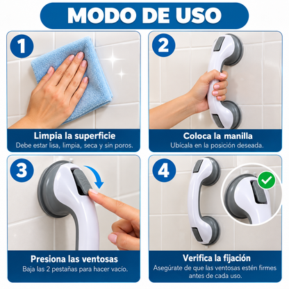 Manilla de Apoyo con Ventosas